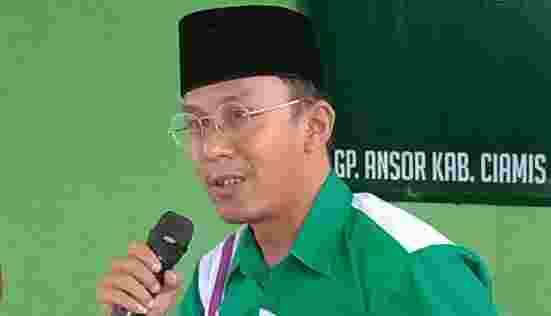 Ketua GP Ansor Ciamis Maulana Sidik,Wajibkan Puasa Dzulhijjah kepada anggotanya.