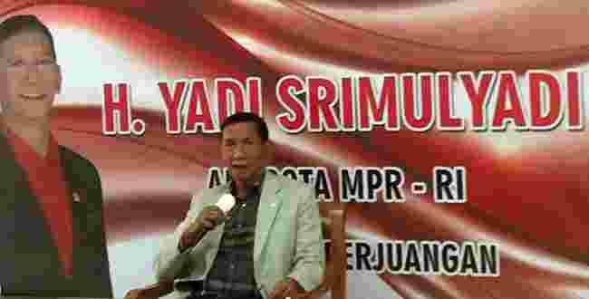 Sosialisasi Empat Pilar Anggota MPR RI H.Yadi Srimulyadi.