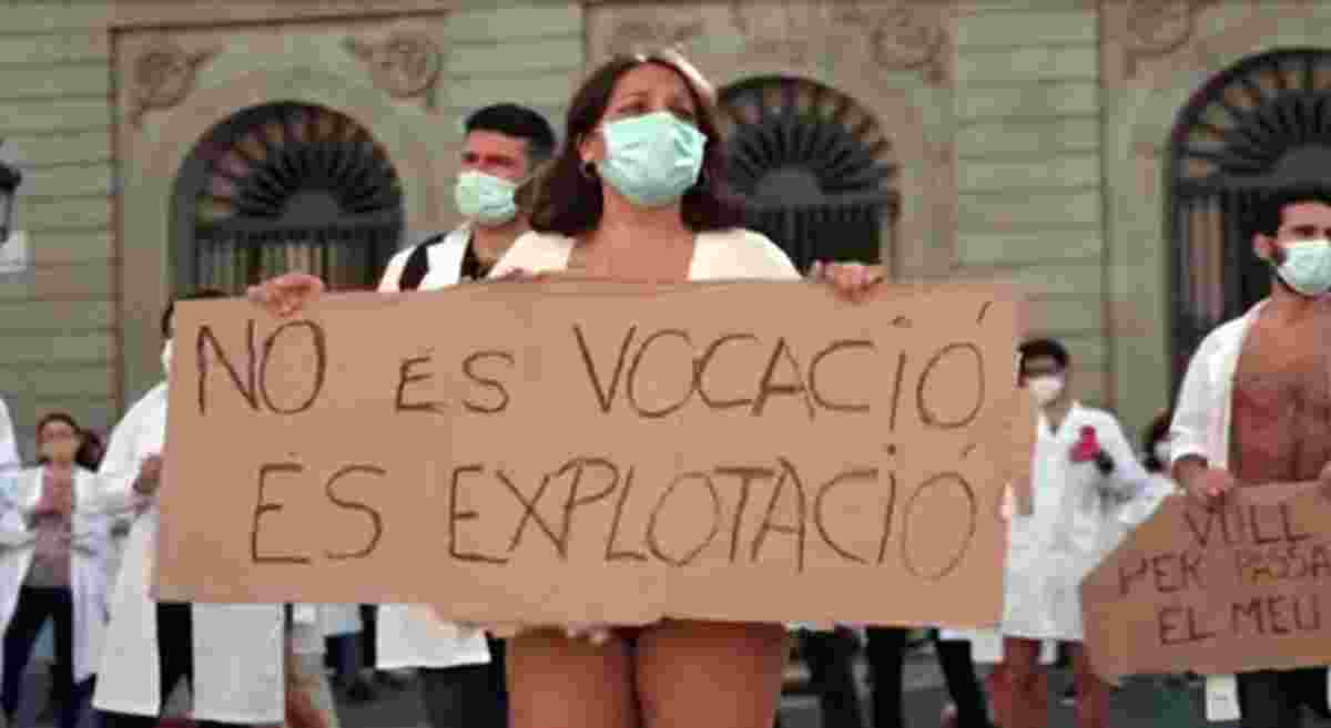 aksi telanjang dokter di spanyol