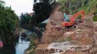 Pelaksanaan pembanunan kawasan sungai cileueur ciamis
