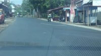 Jalan Raya Karangpawitan Garut Dilapisi Hotmix