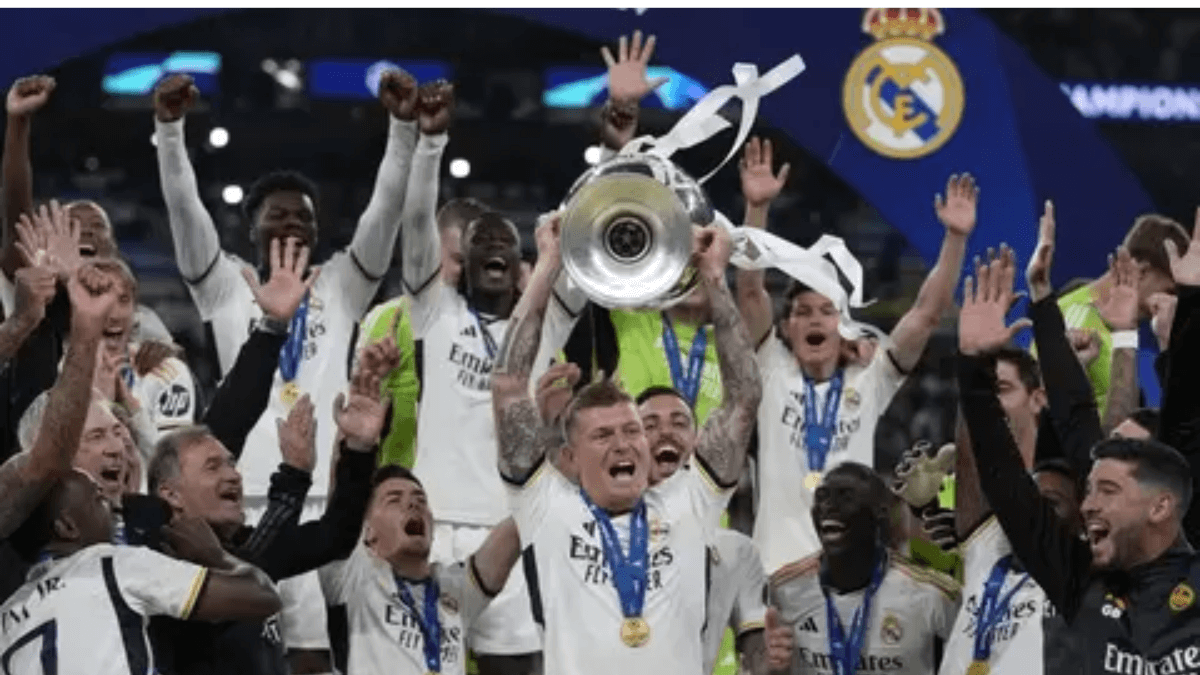 Kalahkan Dortmund 2-0, Real Madrid Raih Trofi Ke 15 Trofi Liga Champions