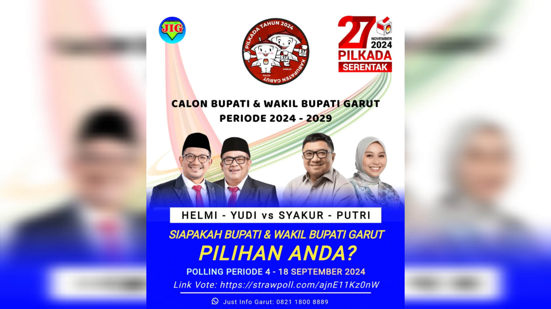 Polling Pilkada Garut