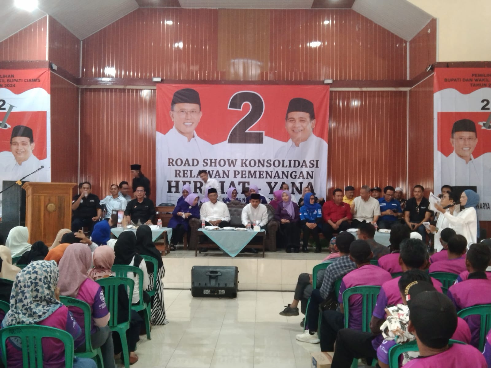 Konsolidasi di 2 kecamatan